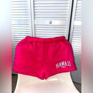 PINK SWEAT SHORTS